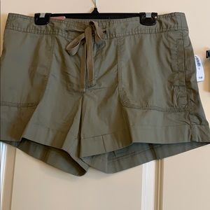Brand new olive shorts 3” inseam